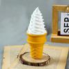 Dessert Decoration Ornaments Toy Props Children'S Simulation Crispy Ice Cream Cone Model