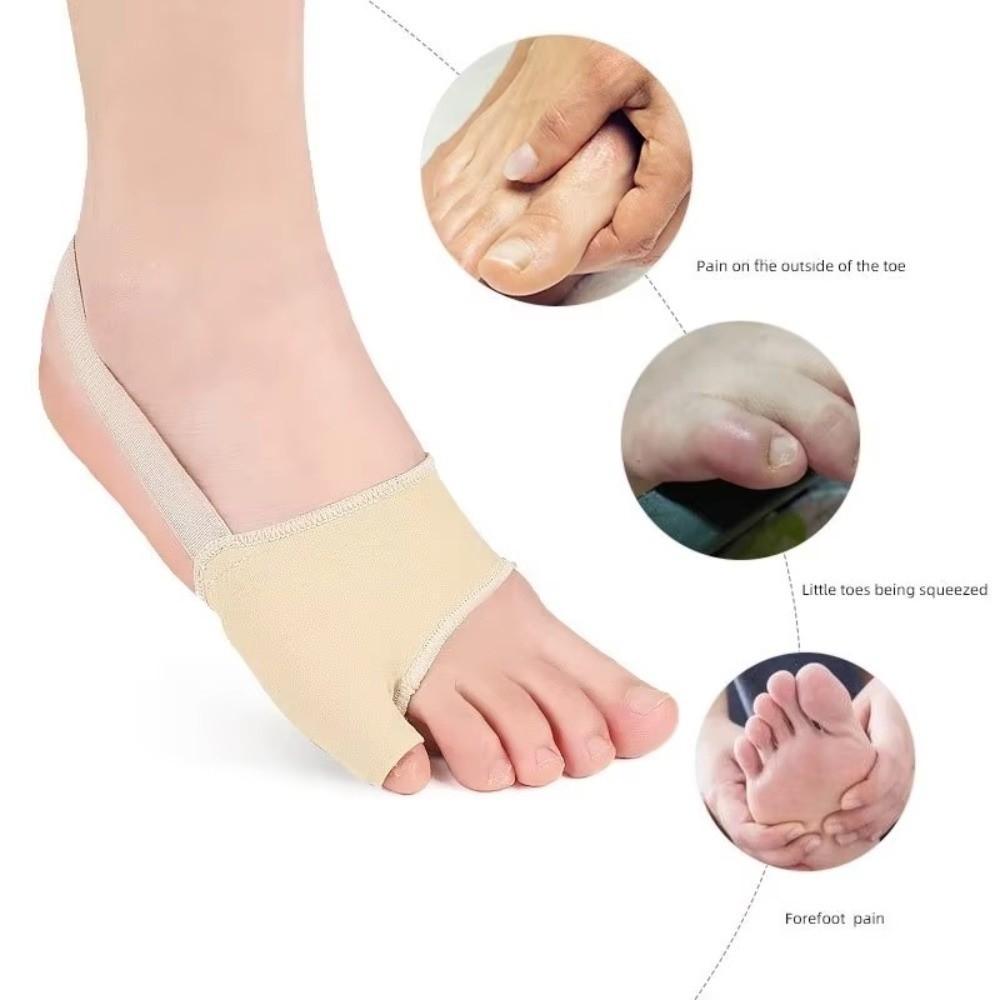 Soft Little Toe Separators Anti-Slip Little Toe Straightener  For Pinky Toe Relief