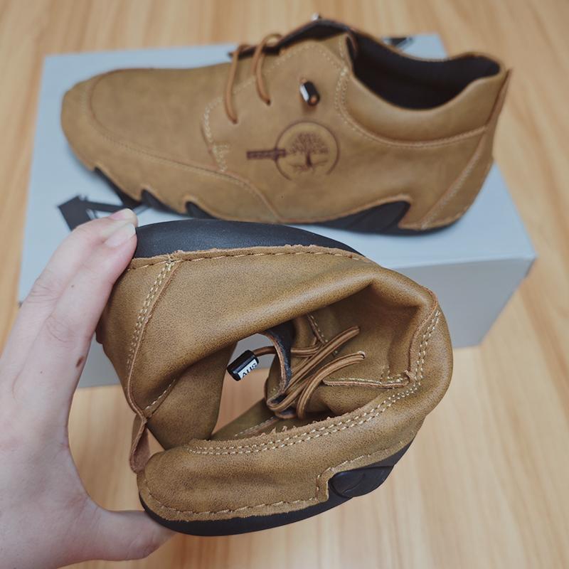 Fashion Casual Sports Shoes Men Cross Training Shoes with Lace Up Design Suitable for Running Tennis Shoes New Promotion Casual Leather