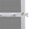 Swinging Insect Screen White and Black 100 x 215 cm