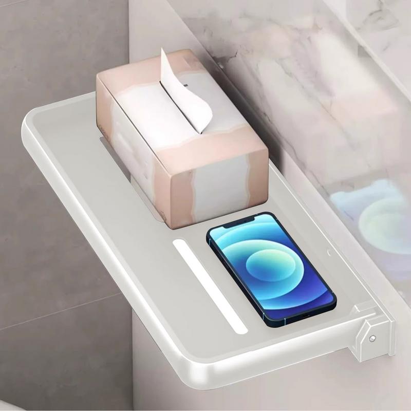 Складная полка для автодома Настенный складной держатель для хранения Складная витрина Настенные полки для автодома для геля для душа шампуня смартфонов книг