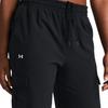 Under Armour Armoursport Solid Loose Fit Drawstring Прямые трикотажные спортивные брюки женские брюки черные 1382696-001