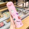 Мультяшная вакуумная кружка Термобутылка из нержавеющей стали Вакуумная кружка с термоизоляцией Портативный вакуумный термос для улицы