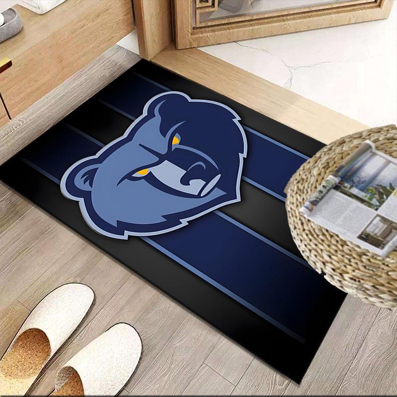 Grizzly Marks Logo Design Carpet, Kitchen Rugs, Yoga Mat, Non-Slip Mats, Rug for Bathroom, Living Room bedroom, Camping Rugs Christmas Gift