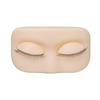 Removable Eyes Lash Grafting Mannequin PVC Eyelash Practice Tool  Novice