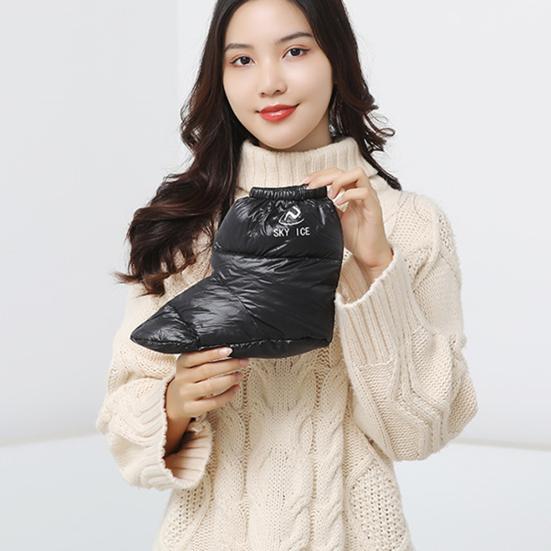 1 пара теплых чехлов для ног, мягкие, износостойкие, устойчивые к царапинам, водонепроницаемые, для тепла ног, пушистые