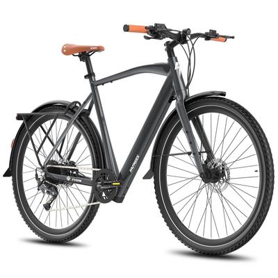 Легкий городской электровелосипед Fafrees F700M, 250 Вт, 36 В 10 Ач, Shimano 9 скоростей, гидравлические тормоза, датчик крутящего момента, шина 700×42C
