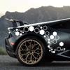 52 шт./компл. автомобильный корпус сотовые авто виниловые наклейки большие маленькие комбинированные шестиугольные наклейки DIY украшения