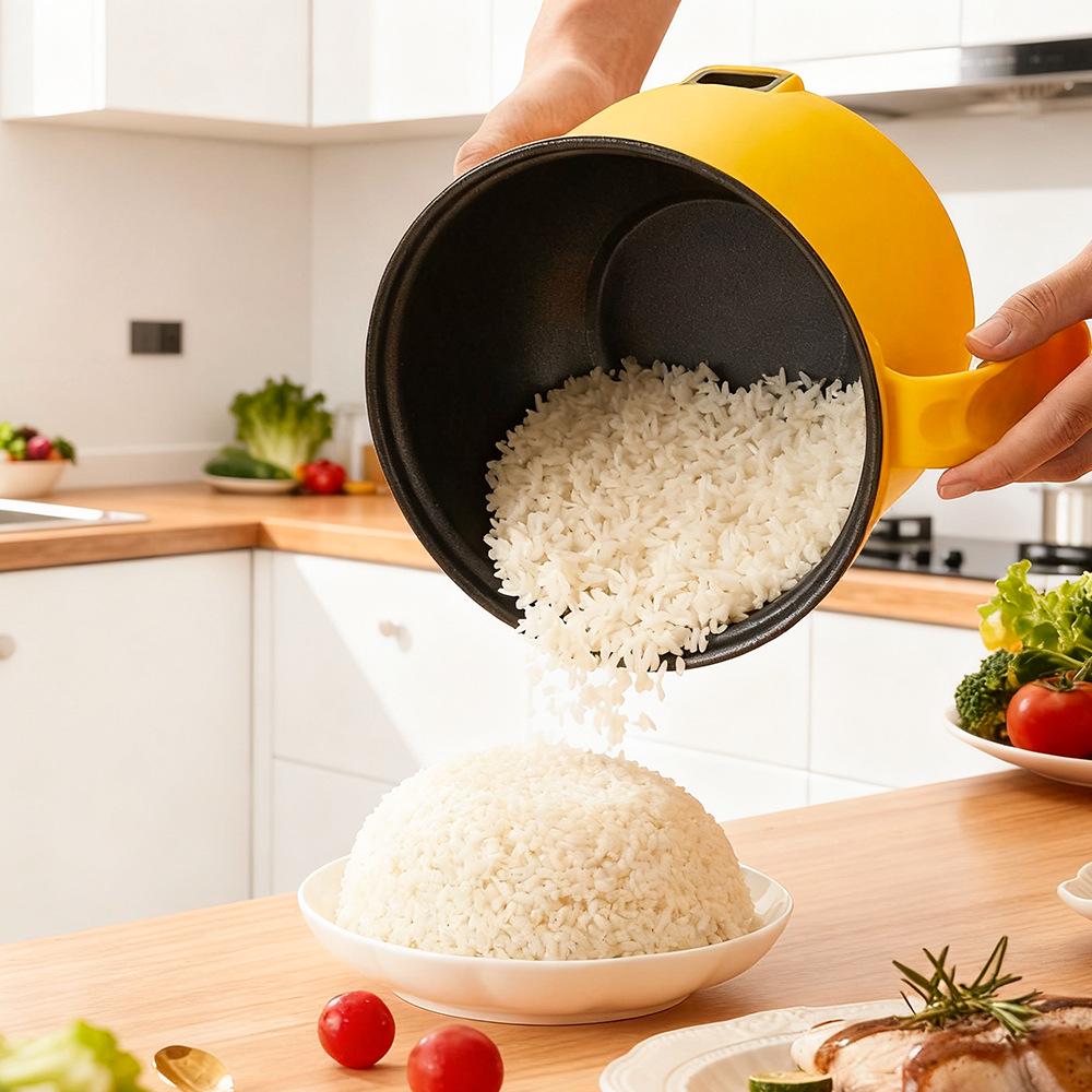 Многофункциональная электрическая плита с антипригарным покрытием: Горшочек для лапши быстрого приготовления большой емкости для общежития