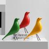 Nordic Decoration Modern Home Office Decoration Soft Decoration Resin Creative Crafts Black and White Bird