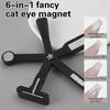 5-в-1 набор магнитов «кошачий глаз» профессиональный инструмент для дизайна ногтей с голографическим эффектом французского цветка сильный магнитный набор для дизайна ногтей для гель-лака