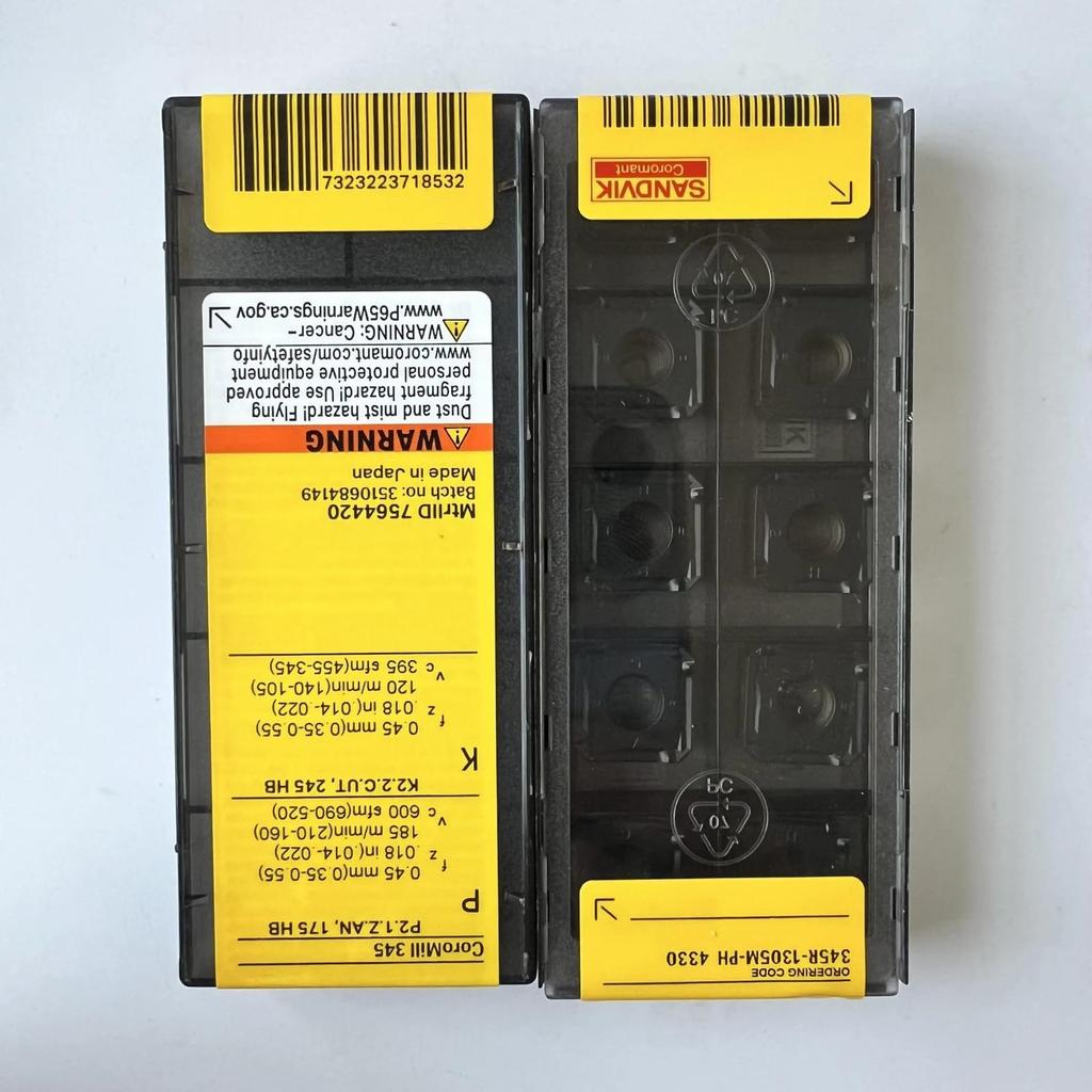 Оригинальный Sandvik / 345R-1305M-PH 4330 / Твердосплавная пластина для токарного станка с ЧПУ 10 шт.