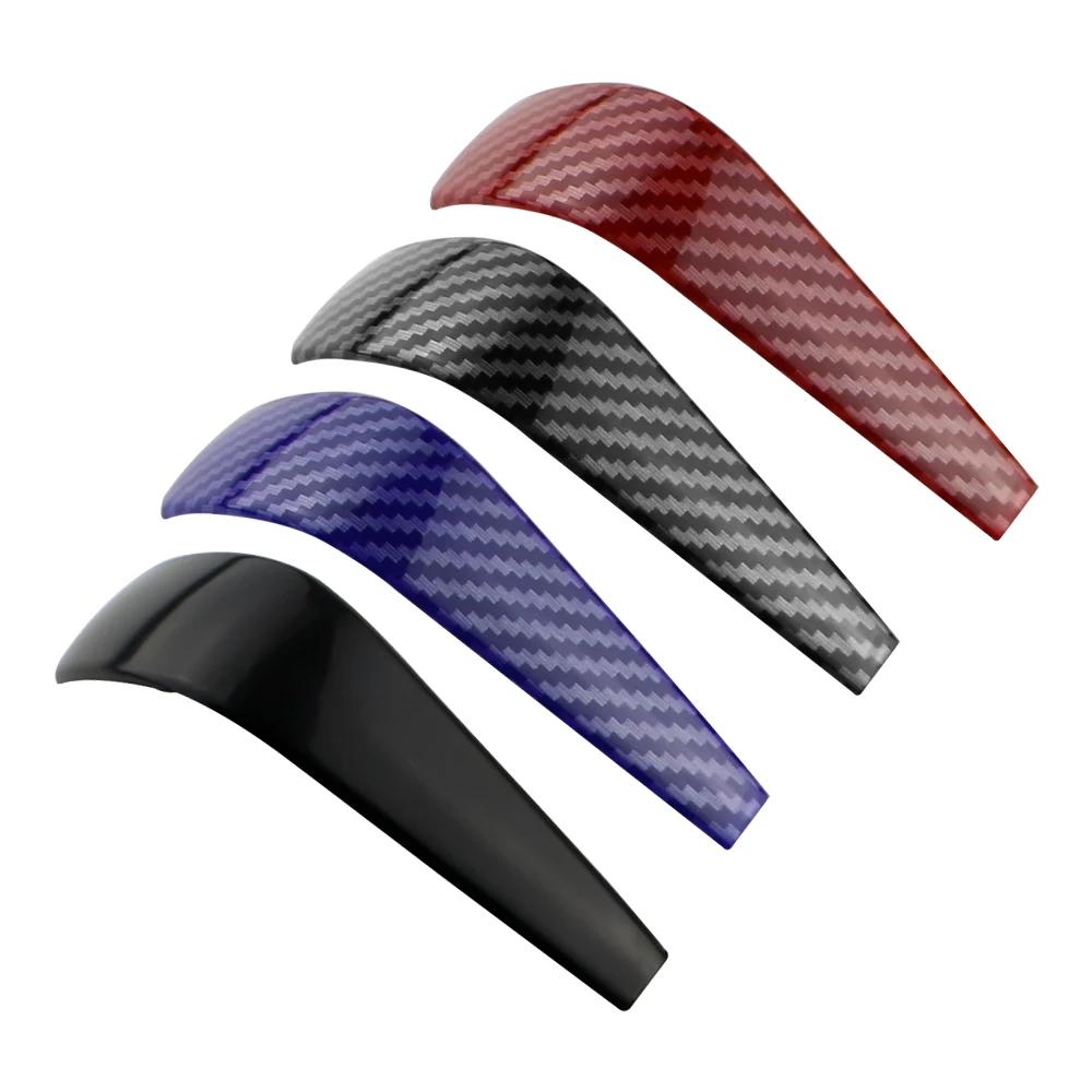 For BMW 3 Series E91 E90 E92 E93 2006-2012 Car Gear Head Shift Knob Cover AT Tuning ABS Carbon Fiber Trim Sticker Accessories