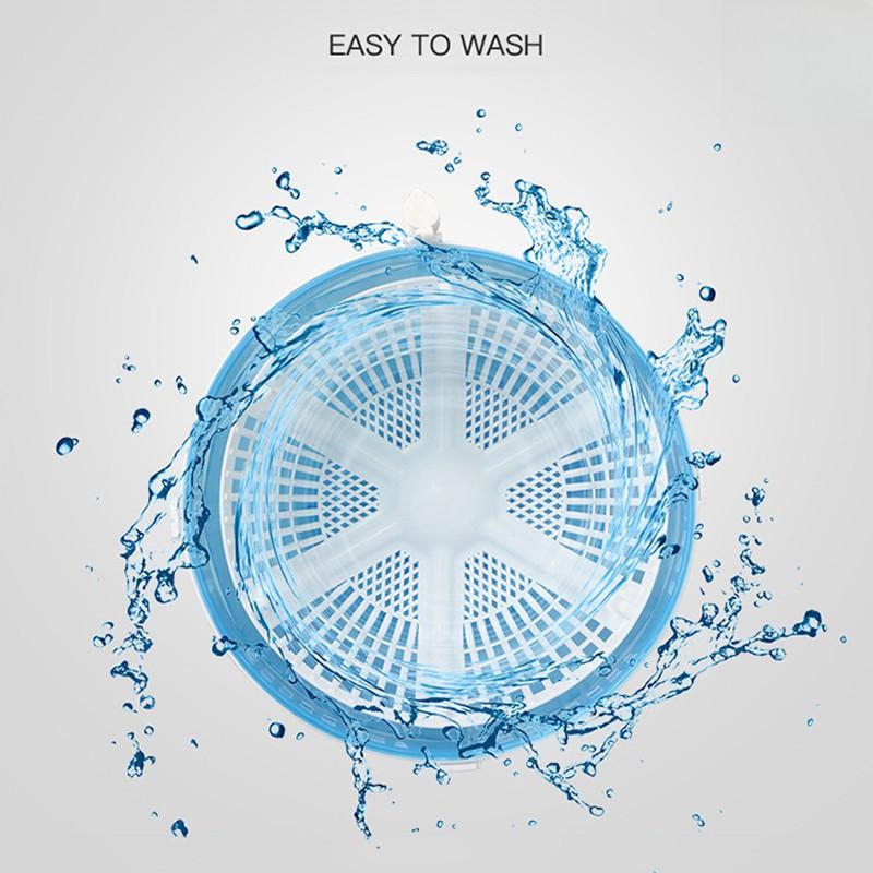 Ручная мини-стиральная машина с ручным приводом, портативная, неэлектрическая, компактная сушилка для белья, общежитие, большая вместимость, центрифуга