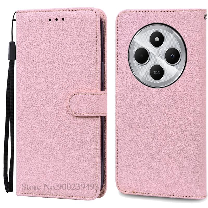 For Redmi 14C 4G Case Soft Silicone Pu Leather Wallet Flip Case For Xiaomi Redmi 14C Case Stand Book Cover For Redmi 14 C Fundas