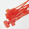 100 Pcs Nylon Marker Cable Zip Ties Self-Locking Zip Tags with Write On Cord Label for Electronics Network Ethernet Wire Organization