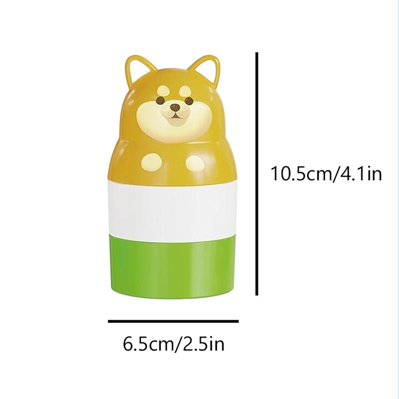 Солнцезащитный ролик-аппликатор в форме животного медведя, многоразовые сшитые флаконы для лосьона-крема, солнцезащитный аппликатор для лосьона