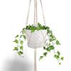 Indoor Hooks Macrame Hanging Basket Flower Pot Holder Garden Hanging Rope Plant Hanger