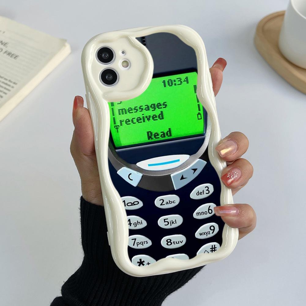 Ae95 Ретро дизайн телефона Художественные защитные чехлы для телефонов для Samsung S23 S24 Ultra A55 A14 A25 A13 Infinix Hot 40 Pro Tecno Spark 20C Wave Задняя крышка из ТПУ