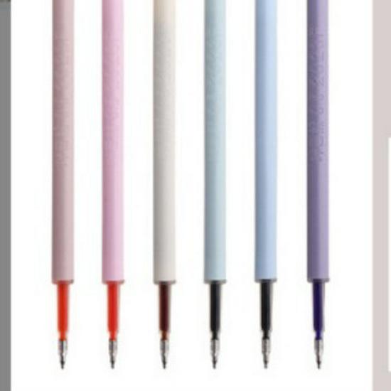 Набор гелевых ручек Kaba Bear Morandi - японские высококачественные цветные маркеры с кнопочным механизмом