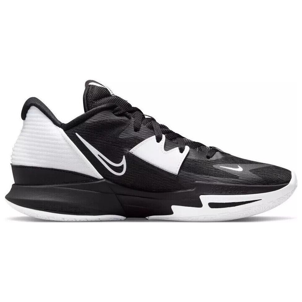 Nike Kyrie Low 5 TB Promo черные мужские кроссовки белые DX6651-002