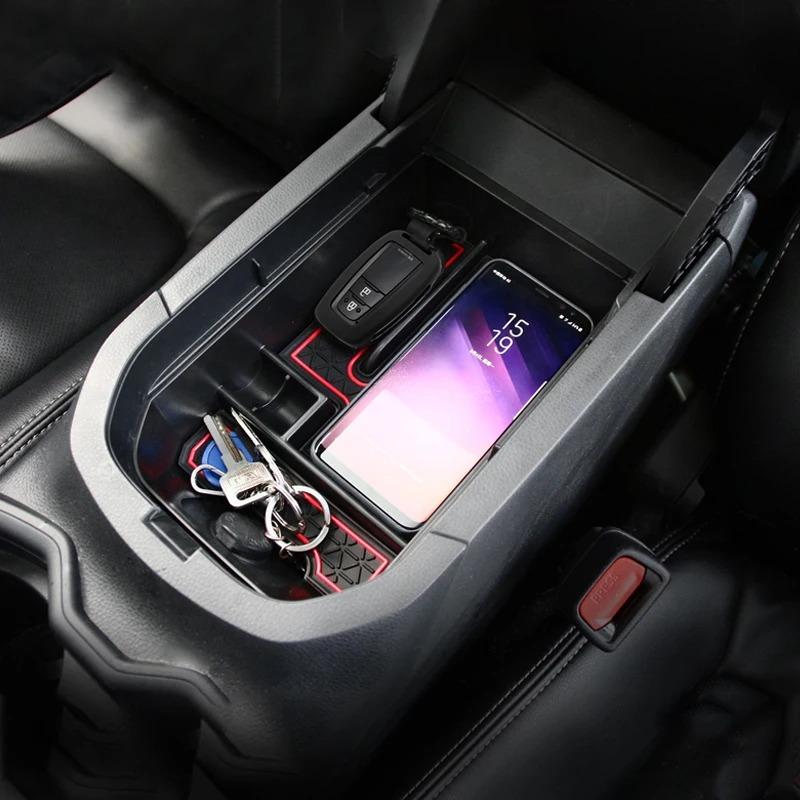 Для Toyota RAV4 XA50 2019 2020 2026 2026 2026 2026 RAV 4 Гибрид Автомобильный Подлокотник Ящик для Хранения Центральная Консоль Лоток для Перчаток Авто Аксессуар