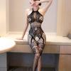 Sexy Lingerie Erotic Bodysuit Temptation Hollow Out Net Stockings Clothing Combination Open File Jumpsuit Bodystocking Sex Suit