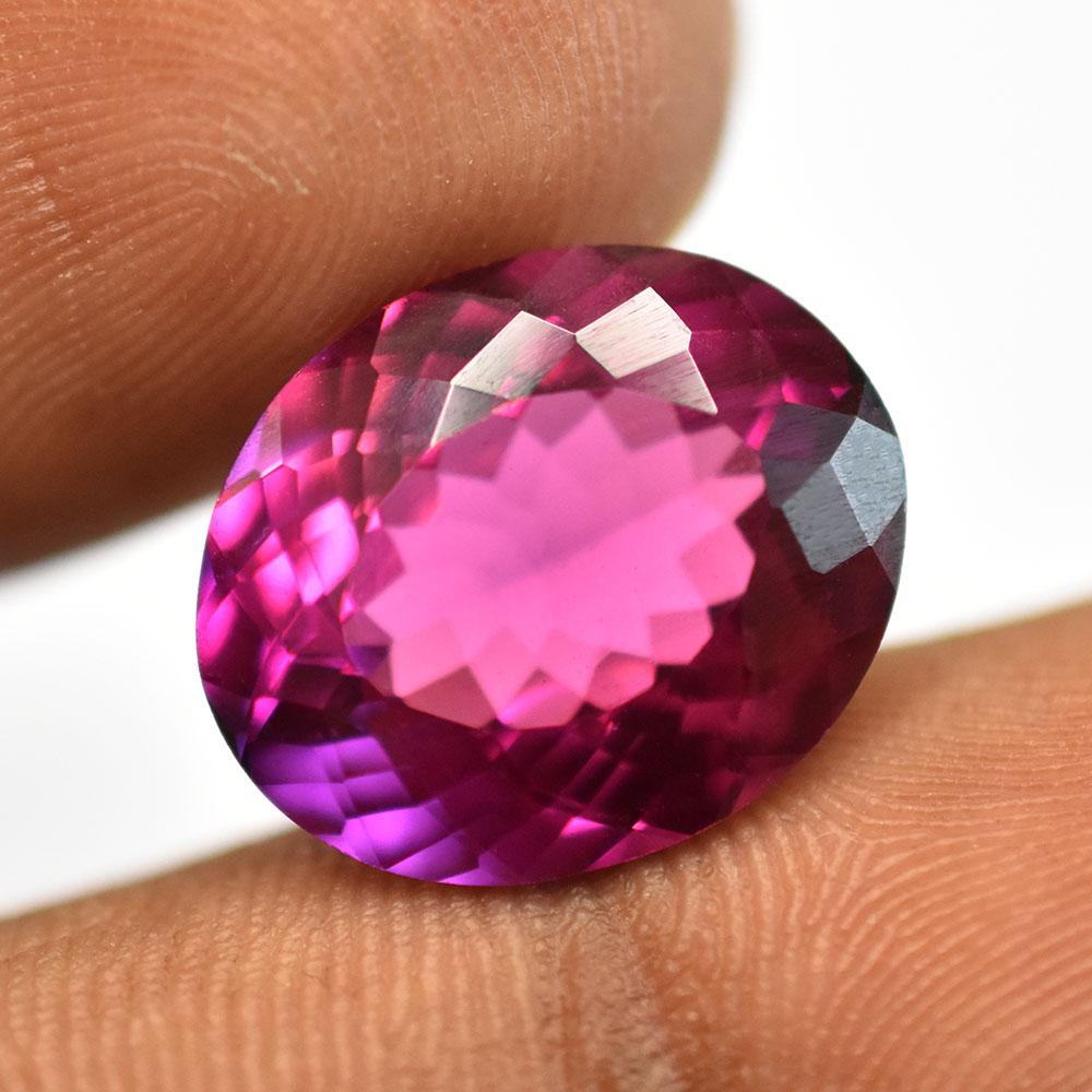 Top Quality Natural Pink Tourmaline 11.8 Ct Oval Cut Loose Gemstones