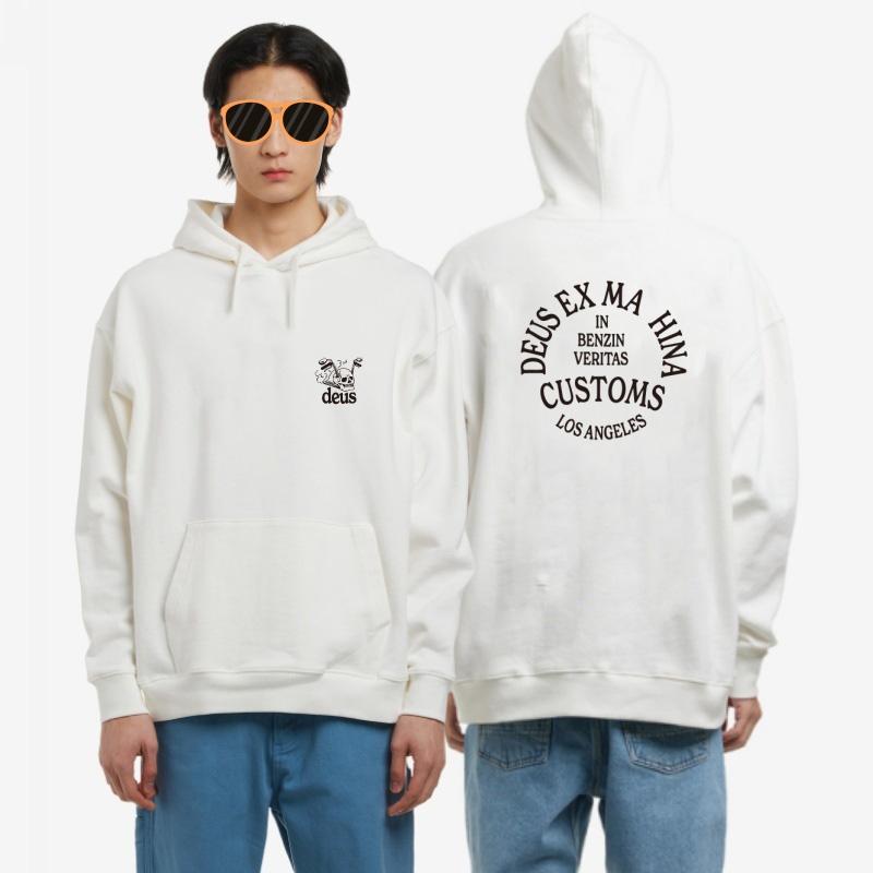 Корейская версия Винтажные Толстовки с Длинным Рукавом Y2k DEUS EX MACHINA С Принтом Букв Свитшот с Круглым Вырезом Толстовка-Пуловер с Капюшоном