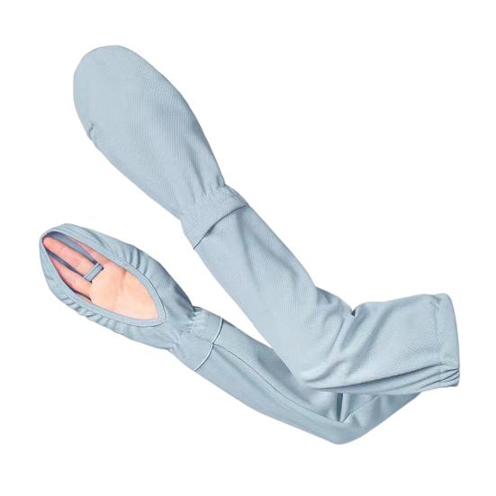 1 пара летних нарукавников, быстросохнущая защита от пота, солнцезащитный козырек, полные рукава, анти-УФ-сенсорный экран, тонкая защита рук, нарукавники для верховой езды на открытом воздухе