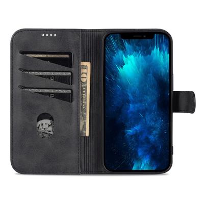 AZNS Для iPhone 15 Pro Max Подставка-кошелек Противоцарапная крышка для телефона ПУ кожа Пылезащитный чехол для мобильного телефона