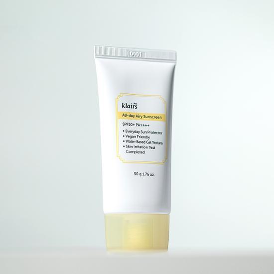 Солнцезащитный крем Klairs All Day Airy SPF50+ PA++++ 50 г