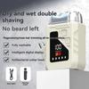 Digital Display Mini Electric Shaver 2in1 Smart Nose Hair Clipper  Men's Gift