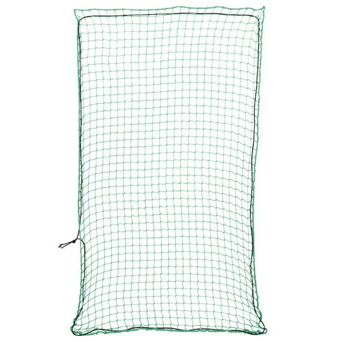 VidaXL Filet pour remorque avec corde élastique vert 2,5x1,5 m PP, filet de chargement, filet de chargement pour remorque, 4012232