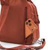 Compact Backpack with Adjustable Straps and Front Zipper Pocket