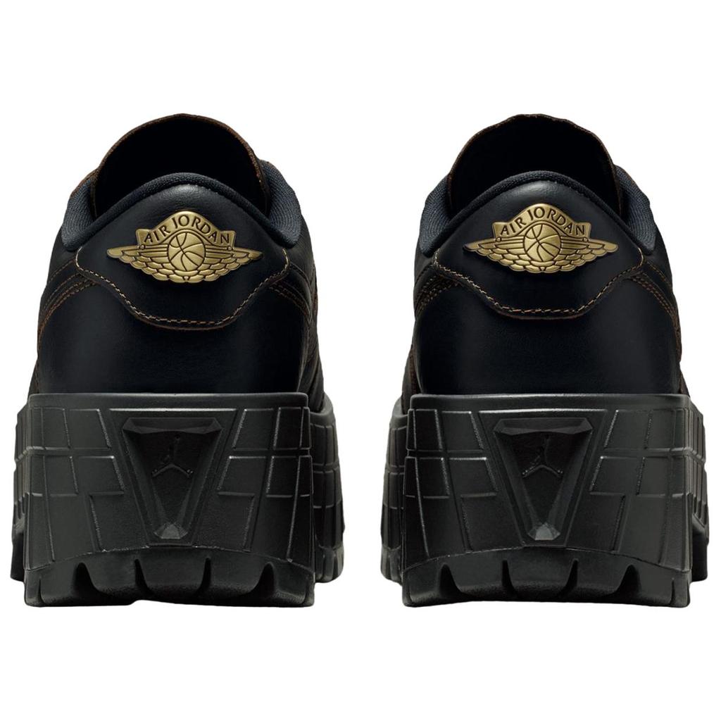 Jordan Air Jordan 1 Низкие повседневные кроссовки Унисекс Черные Jordan HF3184-002