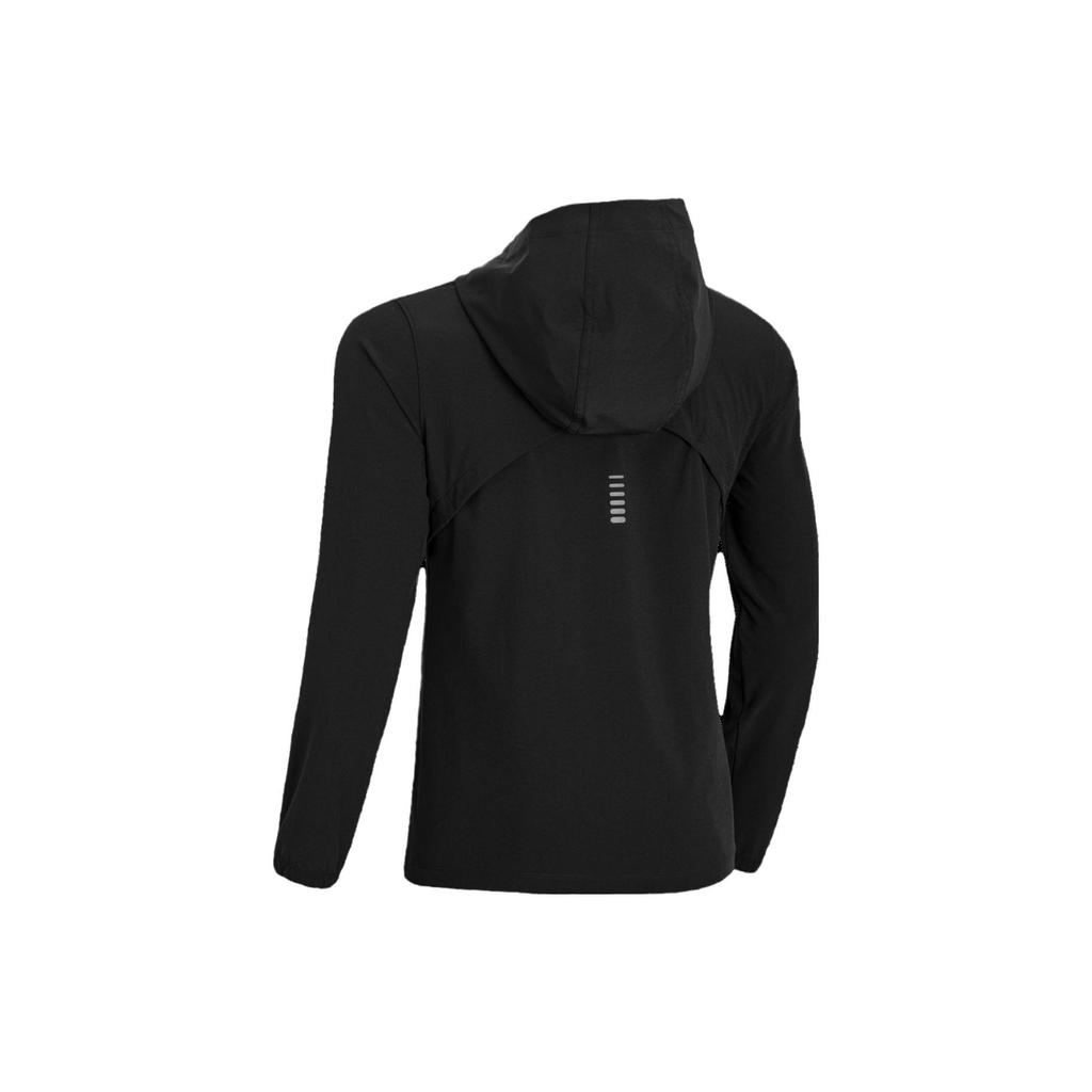 Under Armour Солнцезащитная серия с буквенным принтом, куртка на молнии с капюшоном, женская куртка, черная 1377043-002