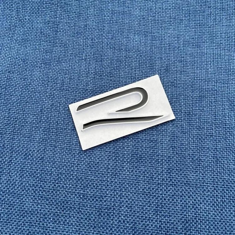UDXKW1 Metal New RLINE Logo Car Front Grille Emblem Rear Trunk Stickers for Volkswagen VW Golf 7 8 GTI Beetle Passat Tiguan Jetta POLO