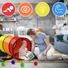 Детский игровой туннель для малышей 1-3 лет Красочный всплывающий детский туннель для ползания 6 футов с дышащей сеткой Складные игрушки для малышей Подарок для