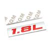 Car Sticker 1.4L 1.5L 1.6L 1.7L 1.8L 1.9L Emblem Badge Decals for Audi SUV Toyota Mini Peugeot Honda Volkswagen VW Focus Hyundai