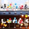 Lovely Balloon Cake Decoration Charming Auto Ornaments Dashboard Decoration Car Interior Supplies Home Decor