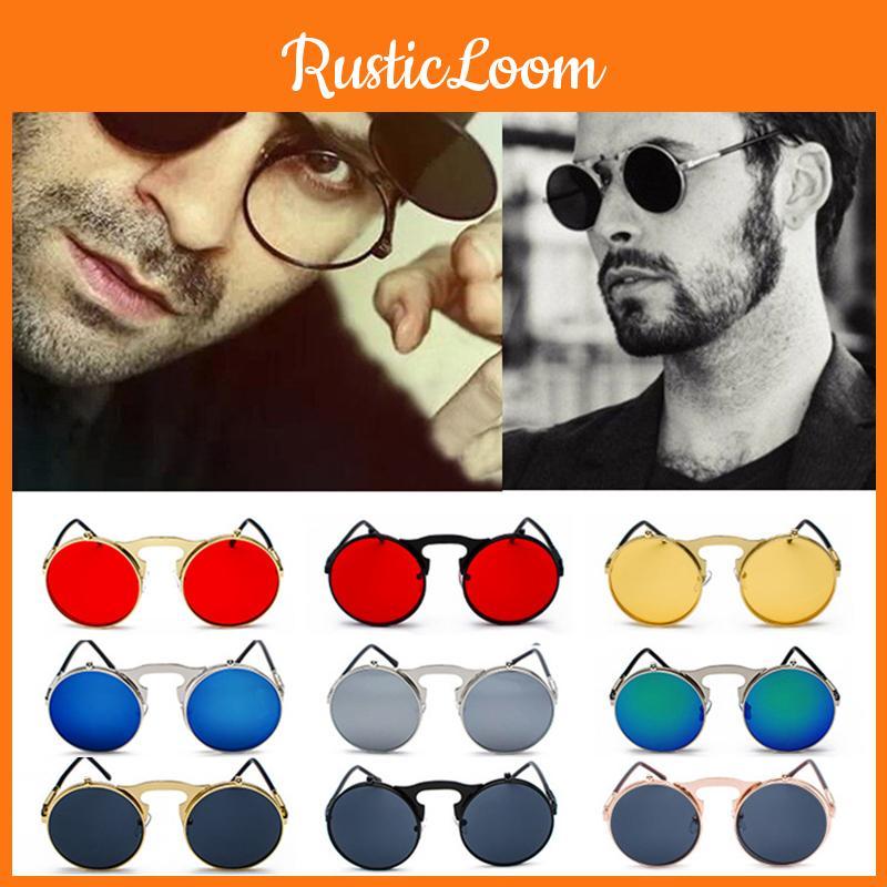 Винтажные готические стимпанк очки с премиальной оправой из сплава и линзами из АС