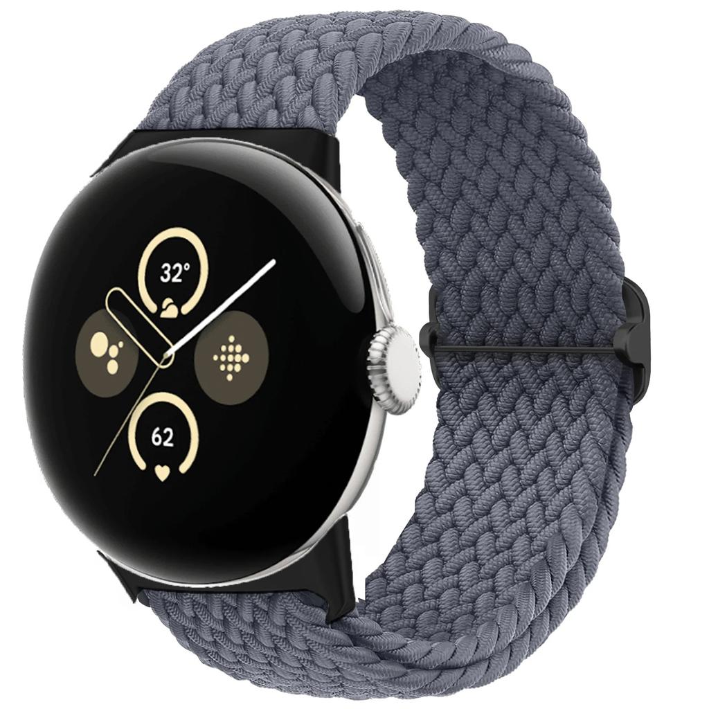 Braided Solo loop for Google pixel 3 4 2 band Accessories Smartwatch Elastic Adjustable Nylon correa bracelet Pixel Watch Strap