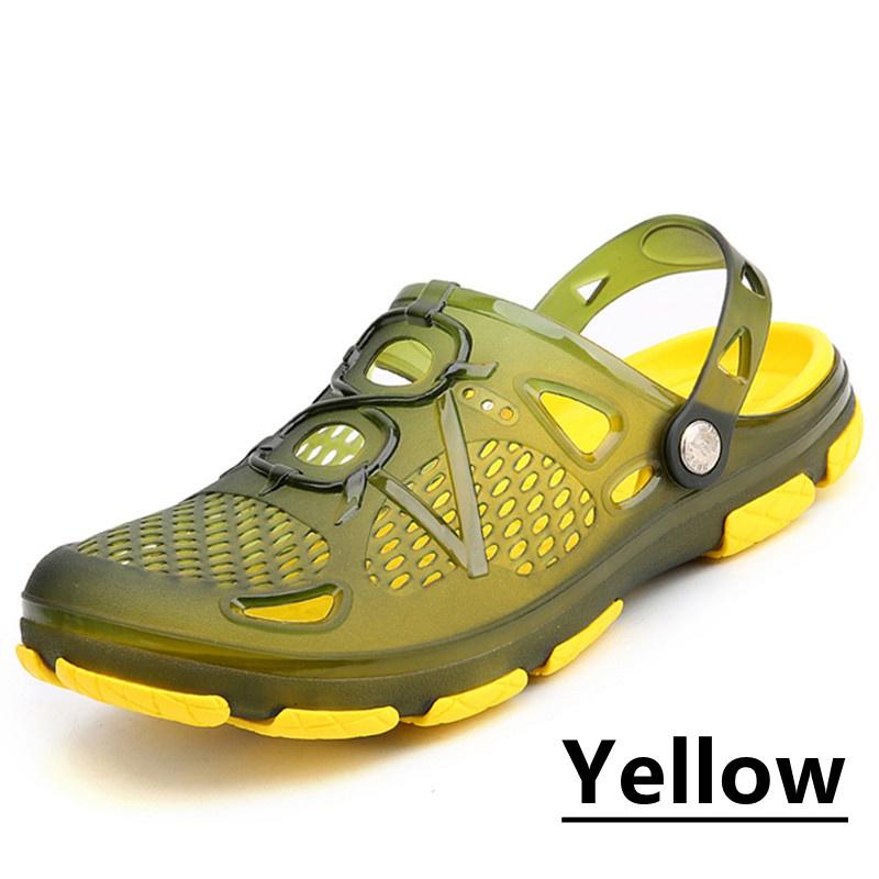 Новые мужские сандалии, летние шлепанцы, тапочки, мужская уличная пляжная повседневная обувь, сандалии, обувь для воды