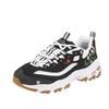 Skechers DLites Удобные Кроссовки- dad shoes Низкие с Круглым Носком Амортизирующие Женские 150553-BKW
