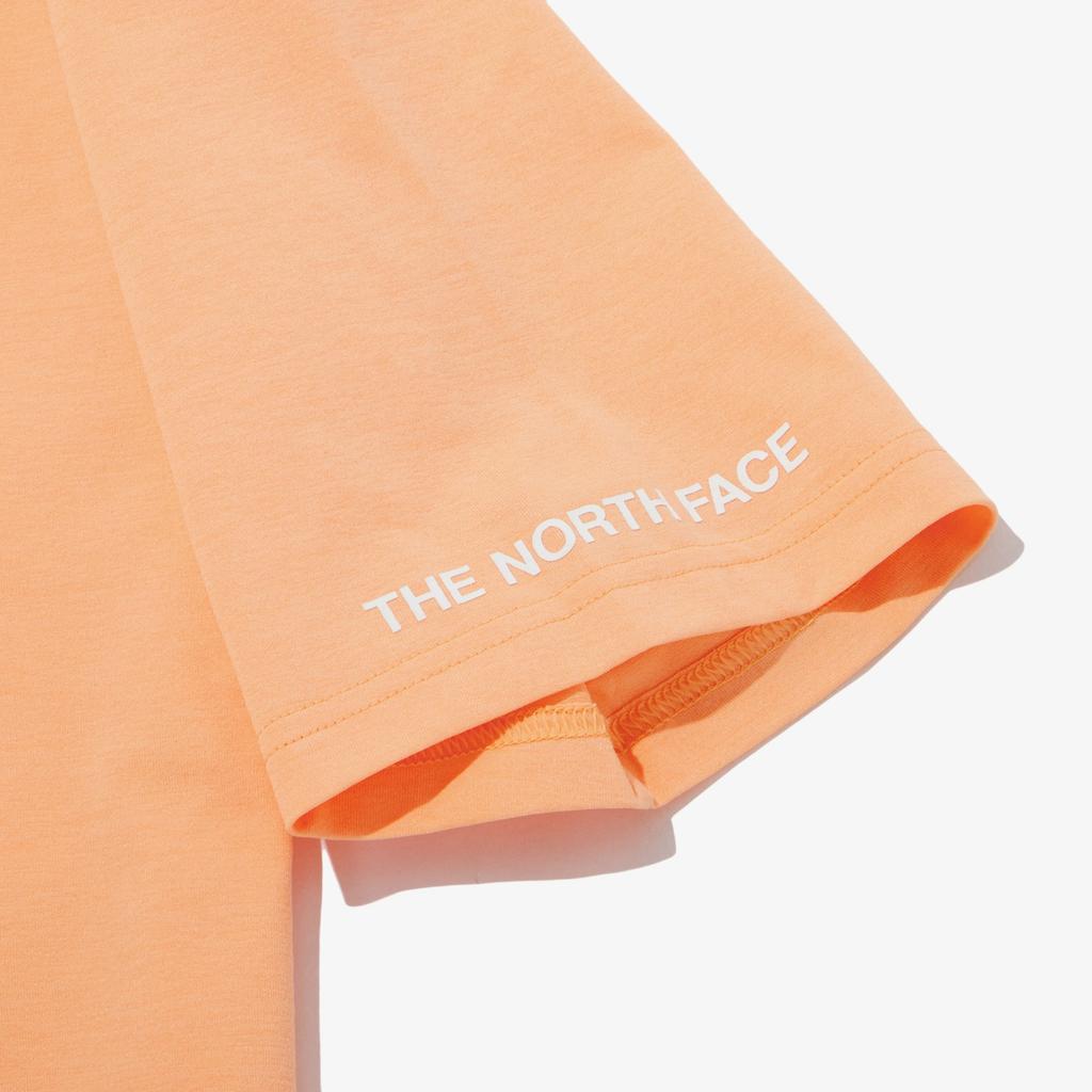 THE NORTH FACE T-Shirts Unisex Coral Crew Neck Moderate Straight Fit NT7UP14E