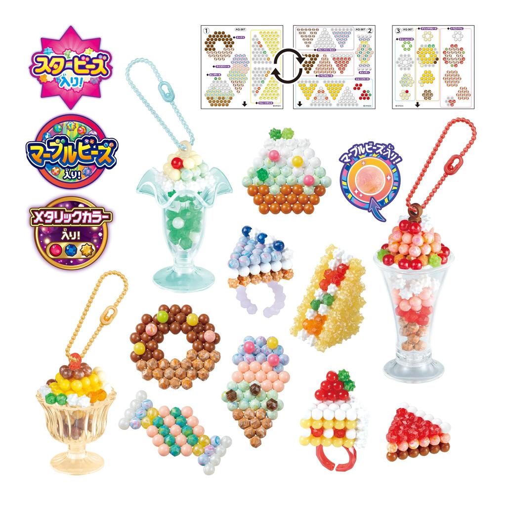 Aquabeads Sold Separately Bead Set Sweets Accessory ST Mark Certification Ages 6 and Up Toy Water Sticks with Water Making Toy Aquabeads EPOCH