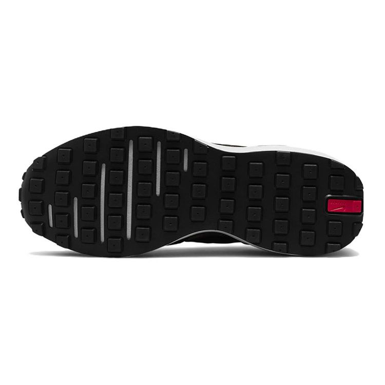 Nike Кроссовки Waffle One GS Flat Pewter Siren Red для детей, серые, пыльно-серые, черные DC0481-006