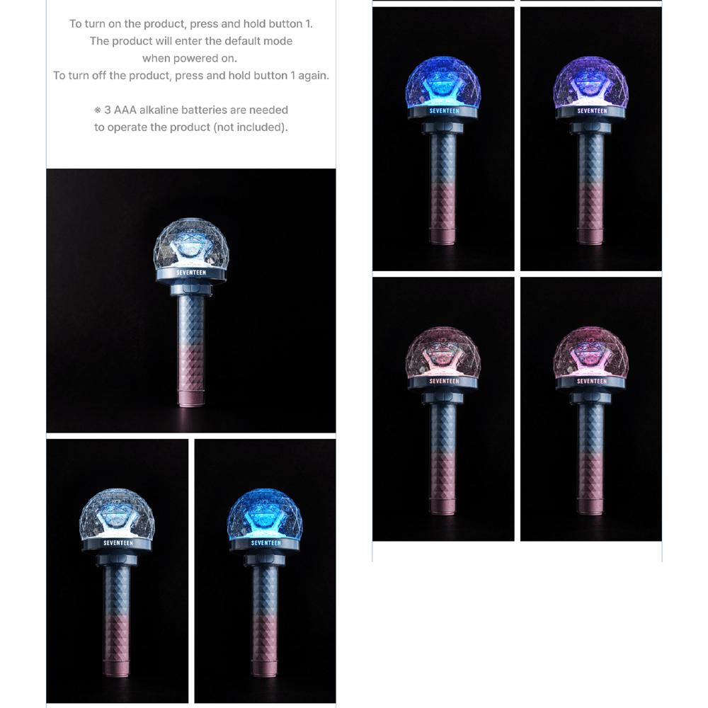 Seventeen Официальный лайтстик VER.3 10th Anniversary.