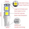 T10 W5W 5050 5SMD Белые внутренние фонари Светодиодные автомобильные фонари Клиновые лампы для чтения Супер яркие DC 12 В